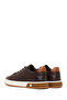 Men's Brown Lace-Up Thick Sole Shoes Leather Sneakers 26Sfd680818 - 5