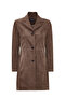 Tara Women's Mink Suede Leather Coat 25Wgd533310