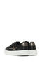 Women's Black Lace-Up Thick Sole Sneakers 26Pfe145314 - 6