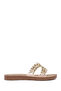 Women's Gold Stone Slippers 26Sfe4605Pv