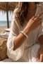 Premium Quality Imported Trendy Porcelain Coated Elastic Bracelet