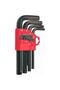 Berlin-sel 9 Piece Straight Long Allen Set Black Allen Set