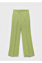 Straight-Cut Linen Blend Trousers - 3