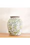 Alban Ceramic Vase 28x28x31cm - Green - 4