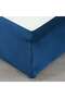 DIANA TWIN BED VELVET BLUE 140X200 CM - 8