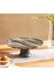 Mison Marble Cake Stand Dia31x10cm -grey - 2