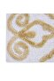 Designora Damask Tufted Bathmat 60x90cm - Gold - 3