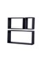 Brooke 3-piece Cube Shelves - Black - 5