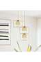 Evoluxe 3-lights E-14 Pendant Lamp 30x120cm - Gold - 2