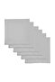 Miran 12 Piece Faggoted Napkin Set 45x45cm - White - 3