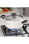 Berghoff Glints Stock Pot With Lid Dia20cm - Cream - 2