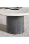 Caroline End Table Marble - White Black - 4