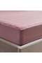 Everyday King Fitted Sheet 180x200+33cm - Mauve
