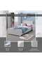 Malmo Bed 95x190 Cm - White - 5