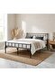 Seon Queen Bed 150x190 Cm - Black