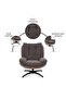 Amore Accent Chair+ottoman - 6