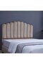ANNA TWIN BED VELVET BEIGE 140X200 CM - 5