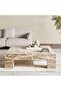 Warda Coffee Table Marble - Beige & Brown - 2