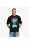 Graphic Men's Black Casual Style T-Shirt 63444201
