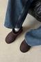 Asia Women's Furry Thick Sole Suede Ankle Boots Brown - 2