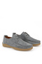 , Men's Genuine Leather Casual Shoes 1611064Z026 Gray - 4
