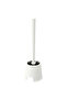 White Toilet Bowl Brush 36.5 cm Plastic - 2