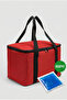 Thermal Picnic Cooler Bag - Hot & Cold - 3 Layer Insulated Camping & Beach 40X30X30 cm