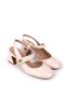 Shoe Basket 3002 Women's 6 cm Heeled Patent Leather Shoes