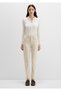 Cindy Beige Velvet Trousers 100277-85801 - 3