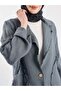 Linen Casual Jacket with Pocket Details - 7
