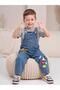 Children's Jeans Salopet Loose Cut Denim 3-6 Years Old 2 Pieces - 3