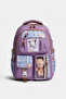 Korean Style Accessorized 3-Piece Set Girls' Elementary School Bag with Pencil Holder and Lunch Bag Backpack - 2