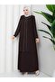 Plus size mother dress with stone sleeves - 5