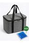 Thermal Picnic Cooler Bag - Hot & Cold - 3 Layer Insulated Camping & Beach 40X30X30 cm