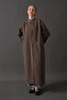Scarf Coat Brown - 4