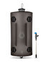 Seeker 10L Water Storage (Mammoth Grey), Ultra-Light Packable TPU-Coated Nylon Reservoir, Dual Baffles & 3D Base, Filter-Compatible Cap, Push-Flow Dispensing System for Camping & Hiking