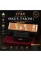Okey Game Set Anthracite, Game Table Cover, Wooden Okey Game Set