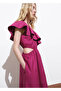 Asymmetrical Dress with Cut Out Details - 6