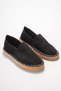 Miami Premium Women's Black Knitwear Jute Wrap Handmade Espadrille - 3