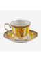 Puglia Yellow Porcelain Coffee Cup Set 100 ml - 5