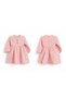 Baby Girl Dress Lace Detailed Stylish Muslin Dress - 2
