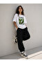 Girls’ Oversized Graphic T-Shirt – “Amalfi Coast” Front & Back Print Tee - 3