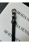Set of 2 Buckle Classic Silver Model Women's Belt Waist Belt Jacket Belt Dress Belt Trouser Belt - 3