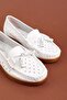 Women's Genuine Leather Comfortable Summer Perforated Casual Shoes Pyt.1300 White - 2