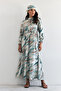 Aura Patterned Dress - Mint