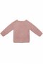 Girl's Organic Buttoned Knit Cardigan - Soft Textured Casual Cardigan - 7