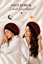 Burgundy Satin Bonnet for Curly Hair Satin Sleeping Cap - 3