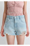 Tyra 90S Ice Blue Jean Shorts 1410011-89737 - 6