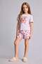 100% Cotton Regular Fit 2-Piece Pajama Set for Girls H8359A826Sm - 3