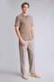 Breathable Baggy Fit Khaki Trousers G5244Ax26Sm - 3